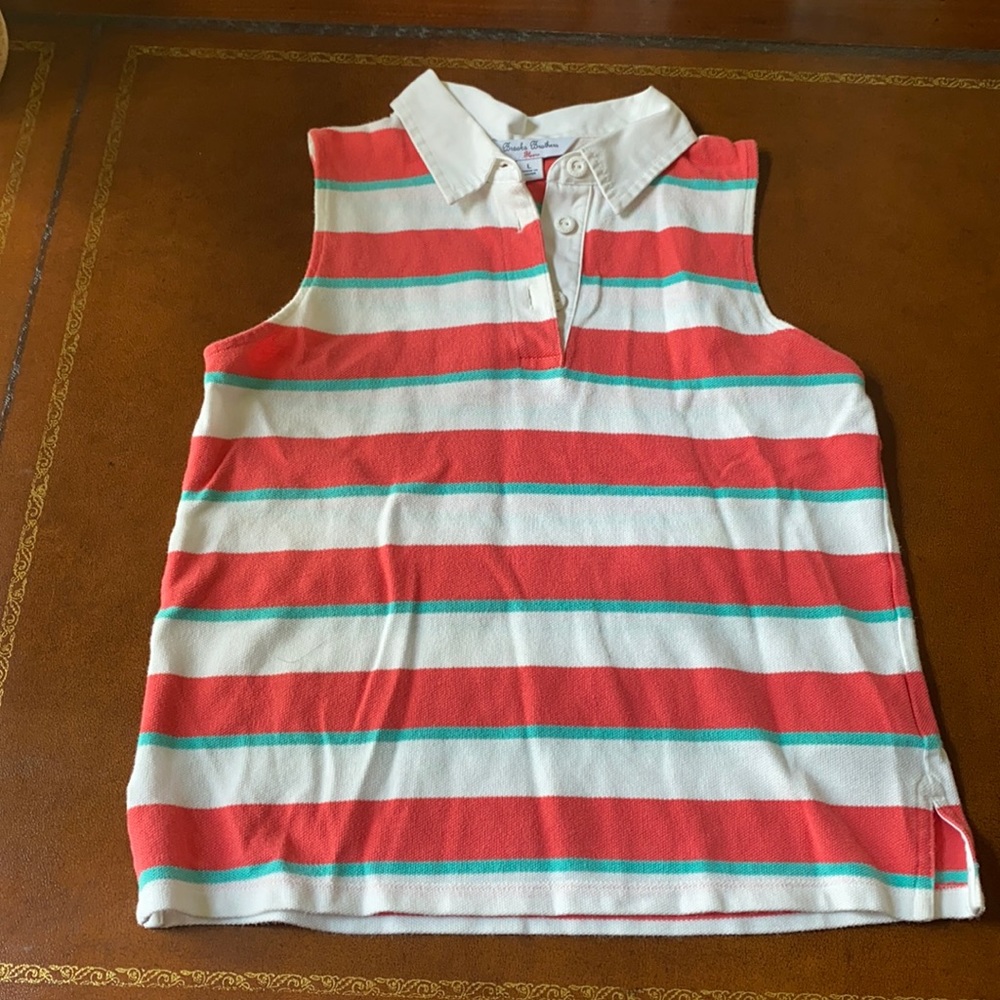 Girls Brooks Brothers Fleece Polo Tank